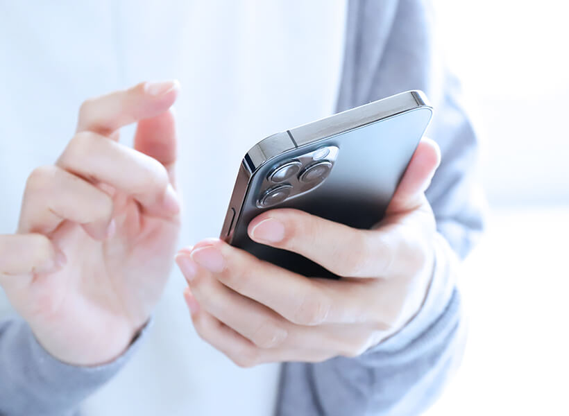 Web予約可能で、早く便利に